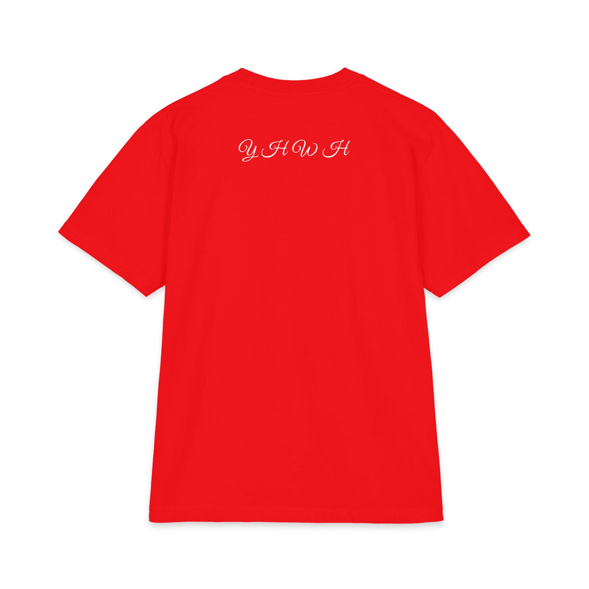 BUILT ON THE ROCK Heavyweight Tee | Matthew 7:25
