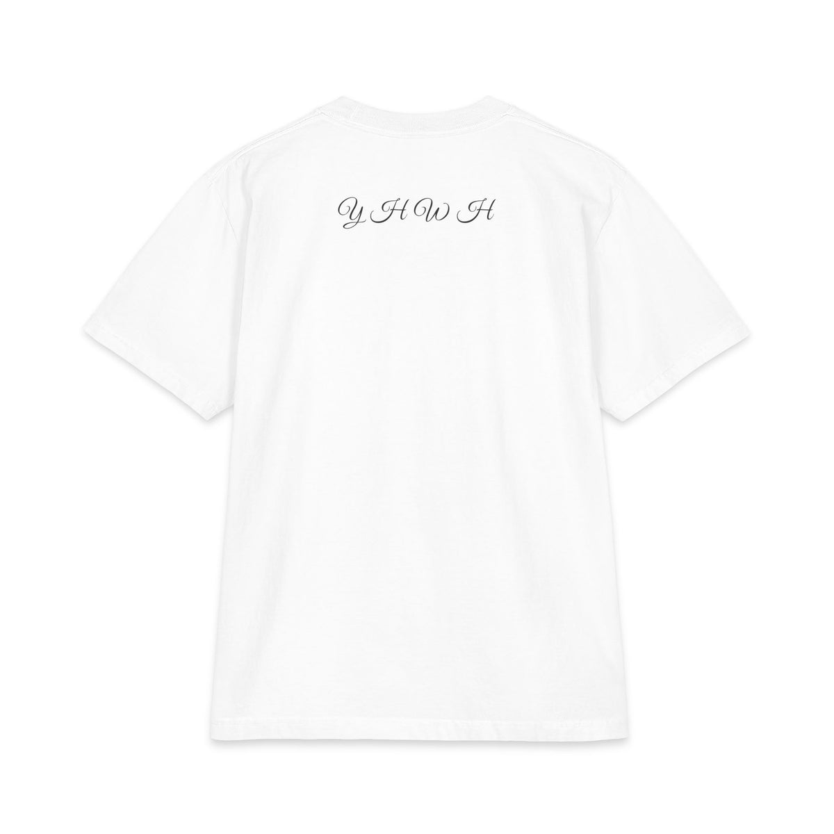 BUILT ON THE ROCK Heavyweight Tee | Matthew 7:25